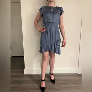 Banana Republic Light Blue Silk Dress